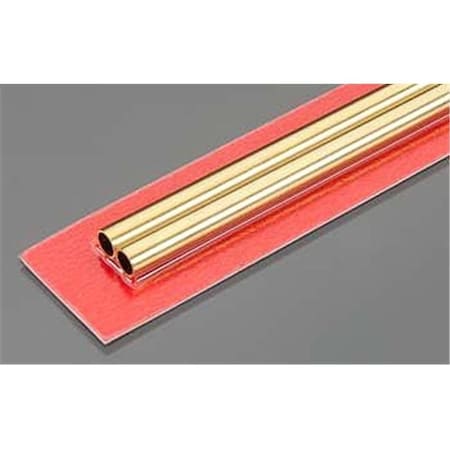 K&S Engineering K&S Engineering K-S9824 6 x 0.45 mm Round Brass Tube K+S9824